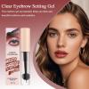 Clear Eyebrow Setting Gel - Brow Freeze Gel, Clear Shaping Gel For Makeup, Shaping Brow Fix Gel | Waterproof Eyebrow Repair Liquid Makeup, Space Saving Long Lasting Eyebrow Cream, No Flaking view 4