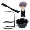 FOMIYES Razor Shaver for Men Shaving Brush Bowl Stand Beard Care Kit Manual Razor Kit view 1