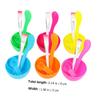 Healeved Facial Mask Bowls 6pcs Set with Measuring Spoons Brush Face Mask Making Kit Skin Care Tool Plastic Mixing Bowls Random Color view 2