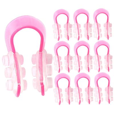 FOMIYES 10pcs Nose Clips Safe Nose Shaper for Women Men Easy to Use for Lifting and Shaping Beauty Tool for Confidence and Elegance