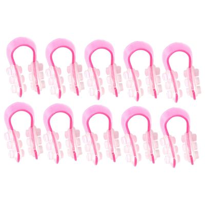BIUDECO 10Pcs Nose Shaping Clips Adjustable Nose Slimmer Tools for Women Lifter Comfortable Grip Suitable for Daily Use and Special Occasions