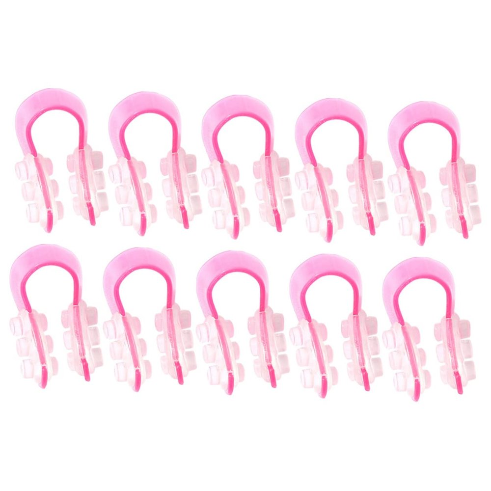 BIUDECO 10Pcs Nose Shaping Clips Adjustable Nose Slimmer Tools for Women Lifter Comfortable Grip Suitable for Daily Use and Special Occasions