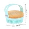 Baluue 1pc Professional Shampoo Brush Bath Brush Hair Washing Bath Scrubber for Clean Scalp Circulation view 2
