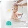 Baluue 1pc Professional Shampoo Brush Bath Brush Hair Washing Bath Scrubber for Clean Scalp Circulation view 3