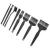 OHPHCALL Electric Razor Brush Cleaner 8pcs Shaver Brush Set Razor Cleaning Tools Pp Material Comfortable Non-slip Grip view 1