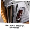 OHPHCALL Electric Razor Brush Cleaner 8pcs Shaver Brush Set Razor Cleaning Tools Pp Material Comfortable Non-slip Grip view 3