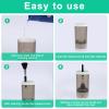 Electric Makeup Brush Cleaner for Deep Cleaning, Automatic Spinning Cosmetic Brush Cleaner, Portable Automatic Makeup Brush with Charging Cable, Beauty Present for Women view 3
