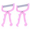 FOMIYES Facial Hair Remover Set for Women 2 Pcs Manual Hair Epilator Threader Tool for Face Easy to Use view 1