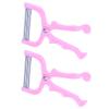FOMIYES Facial Hair Remover Set for Women 2 Pcs Manual Hair Epilator Threader Tool for Face Easy to Use view 2