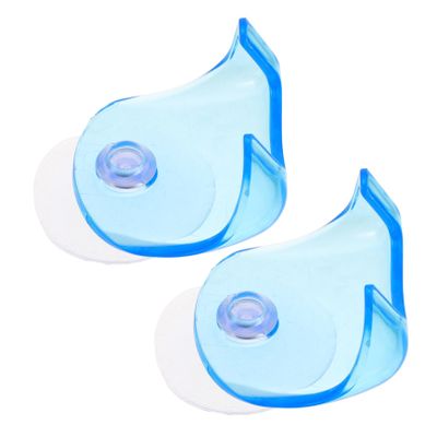 Beatifufu 2pcs Cup Holder Rack Shower Organizer for Shaving Supplies Easy to Install Shelf for Home and Salon Use