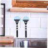 Beatifufu 2pcs Cup Holder Rack Shower Organizer for Shaving Supplies Easy to Install Shelf for Home and Salon Use view 4