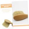 FOMIYES Barber Neck Duster Hair Cleaning Brush Vintage Hair Cutting Tool for Salon and Home Use Gentle Skin Around Neck Ears and Face view 2