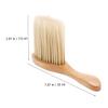 FOMIYES Barber Neck Duster Hair Cleaning Brush Vintage Hair Cutting Tool for Salon and Home Use Gentle Skin Around Neck Ears and Face view 3