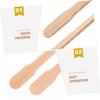 PLAFOPE 300pcs Nose Waxing Sticks Wooden Applicators for Facial Hair Removal Gentle Skin Shape for Precision for Areas Conveniently Packaged for Easy Use view 3
