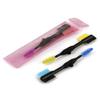 FOYTOKI 3pcs Double Head Folding Eyebrow Comb Lash Curler Comb for Benefit Brow Grooming Fashion Tool view 2