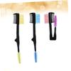FOYTOKI 3pcs Double Head Folding Eyebrow Comb Lash Curler Comb for Benefit Brow Grooming Fashion Tool view 3