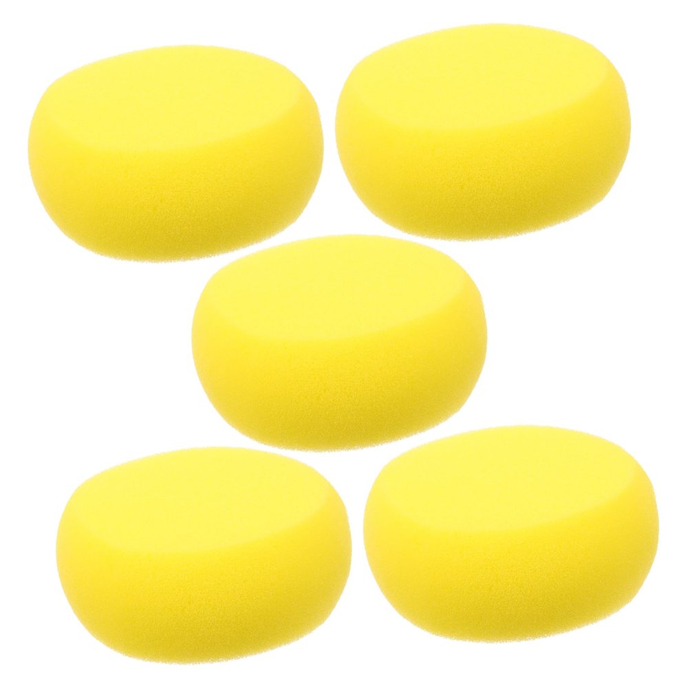 VOSAREA 5pcs Pet Bath Sponge Dog Grooming Shower Scrubber High Foaming Exfoliating Sponge