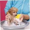 VOSAREA 5pcs Pet Bath Sponge Dog Grooming Shower Scrubber High Foaming Exfoliating Sponge view 3