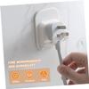 ARTIBETTER 8pcs Adhesive Holder Wall-Mounted Shaver Hooks for Bathroom Storage for and Shaving Brushes Easy Install Smooth view 3