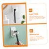 ARTIBETTER 8pcs Adhesive Holder Wall-Mounted Shaver Hooks for Bathroom Storage for and Shaving Brushes Easy Install Smooth view 4