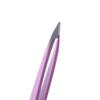 Eyebrow Tweezer, Professional Multicolor Eye Brow Clips Hair Removal Tweezer, Stainless Steel Slant Tip and Pointed Eyebrow Tweezer(yellow) view 4