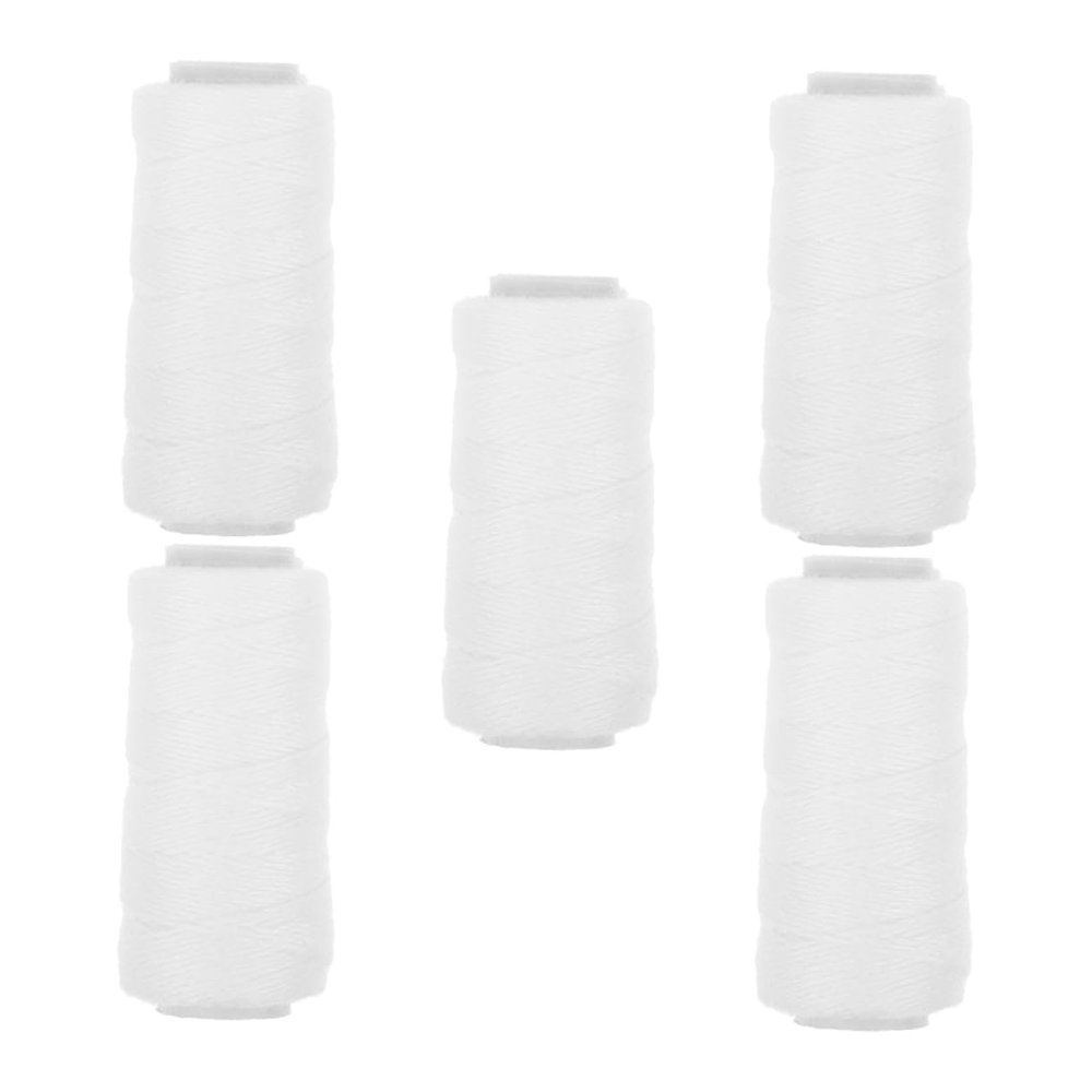 Veemoon 5rolls Thread for Threading Hair Removal Soft Comfortable Facial Epilator Thread for Eyebrows Face and Hair Removal and Smooth Skin