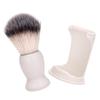 BESPORTBLE Men's Beard Brush Shaving Brush Stand Barber Tool for Hair Salon Bristle Shave Kit view 1