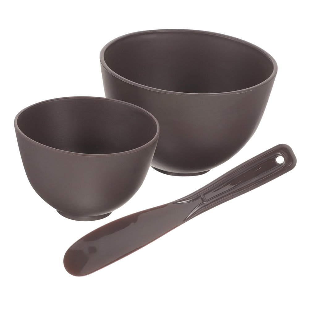 Veemoon Heat-resistant Silicone Bowl for Wax Mask Applicator Tool Mask Mixing Bowl Spa Supplies Diy
