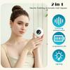 2 in 1 Electric Polishing Automatic Nail Clippers, Electric Nail Clipper with 3 Speed Levels, Safe and Convenient Nail Trimmer, Nail Trimmer (White) view 2