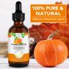2 Pack Pumpkin Seed Oil, Pumpkin Seed Oil for for Hair Growth, for Dry Damaged Hair, Pure Cold Pressed Essential Oil, Eyebrow & Eyelash Growth, Moisturizing Scalp, Nourishment for All Hair Types view 2