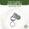 3-in-1 Scripture Nail Clipper Multitool, Green - The Plans I Have for You, Jer 29:11 - Metal Bible Verse Keychain Nail Clipper Tool with Bottle Opener & Nail File - Christian Pocket Tools for Men view 4