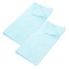 VOSAREA 2pcs Oversized Cotton Facial Towels Soft Absorbent Quick-Dry Spa Towels for Adults Extra Skin-Friendly for Home Use and Gifts view 1