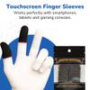 Dermrelief Cotton Gloves Fits All - for Beauty, Dry Hands, Eczema, Dermatitis and Psoriasis (5 Pairs) with Touchscreen Finger Sleeves (Extra Large) view 3