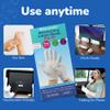 Dermrelief Cotton Gloves Fits All - for Beauty, Dry Hands, Eczema, Dermatitis and Psoriasis (5 Pairs) with Touchscreen Finger Sleeves (Extra Large) view 4