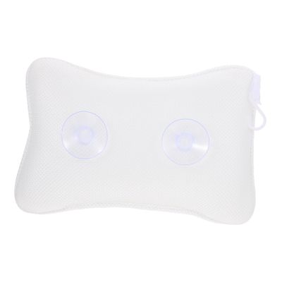 BESPORTBLE 1pc Comfortable Bath Tub Pillow Strong Cups Soft Mesh Design for Neck and Back Support Quick-Drying Spa Bath Pillow for Relaxation and Comfort Bathtub