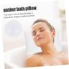 BESPORTBLE 1pc Comfortable Bath Tub Pillow Strong Cups Soft Mesh Design for Neck and Back Support Quick-Drying Spa Bath Pillow for Relaxation and Comfort Bathtub view 3