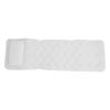 50.2in Soft Spa Pillow Ergonomic Bathtub Pillow with Back and Headrest Cushion, Bath Pillow for Bathtub, Hook, Suction Cup, Non Slip Neck Support Pillow for Curved or Straight view 1