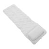 50.2in Soft Spa Pillow Ergonomic Bathtub Pillow with Back and Headrest Cushion, Bath Pillow for Bathtub, Hook, Suction Cup, Non Slip Neck Support Pillow for Curved or Straight view 2