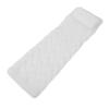 50.2in Soft Spa Pillow Ergonomic Bathtub Pillow with Back and Headrest Cushion, Bath Pillow for Bathtub, Hook, Suction Cup, Non Slip Neck Support Pillow for Curved or Straight view 4