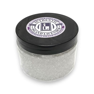Island Lavender | Lavender Foot Soak | Soothing Epsom Salt & Essential Oil Blend for Tired, Achy Feet | Relaxing & Detoxifying Foot Bath | Made in the USA | 14 Oz.