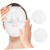 BESPORTBLE 2pcs Fleece Facial Towels Holes Hot Compressing Towels for Face for Home School Use view 1