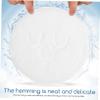 BESPORTBLE 2pcs Fleece Facial Towels Holes Hot Compressing Towels for Face for Home School Use view 2