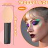 100PCS Disposable Eyeshadow Applicators Short Eyeshadow Makeup Applicators Sponge Tip Easy-Carry Eye Shadow Applicator for Travel Sponge Tips Eye Shadow Applicator Sticks Set view 2