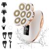 Electric Razors for Women, 7D Electric Shaver for Women, 5 in 1 Lady Shavers, Wet/Dry Bikini Trimmer, Rechargeable Facial Hair Removal, Painless Face Razor for Arms Legs Armpit Pubic Area view 1