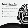 Blue Squid PRO Black Face Paint Stick - Waterproof Body Paint for Adults & Kids Eye Black Baseball, Eyeblack Softball - Vegan Hypoallergenic Twist-Up Non-Toxic Makeup Stick for Cosplay, Sports & SFX view 4