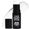 Blue Squid PRO White Face Paint Stick - Waterproof Body Paint for Adults & Kids Eye Black Baseball, Softball - Vegan Hypoallergenic Twist-Up Non-Toxic Makeup Stick for Cosplay, Sports & SFX (White) view 1