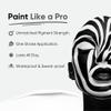 Blue Squid PRO White Face Paint Stick - Waterproof Body Paint for Adults & Kids Eye Black Baseball, Softball - Vegan Hypoallergenic Twist-Up Non-Toxic Makeup Stick for Cosplay, Sports & SFX (White) view 3