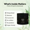 Golden Grooming Beard Balm | Unique Masculine Scent | Shea Butter for Beard Growth | Tames, Moisturizes & Styles  Toasted Vanilla, 4oz view 4