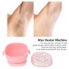 Ejoyous Wax Warmer for Hair Removal, Electric Hot Wax Warmer Machine, 400ml Silicone Pot Liner Wax Heater Hot Wax Warmer Pot for Efficient Hair Removal 100W view 3