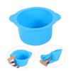 HAPINARY 2pcs Silicone Wax Warmer Liner Hair Removal Wax Bowl Beauty Mask Bowl Non Stick Reusable for Therapy view 4